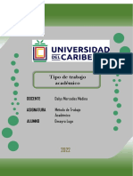 Unidade 2 Tipos de Trabajos Academico