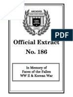 158th Field Artillery Official Extract No. 186