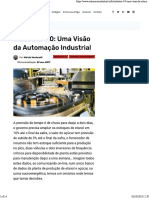 Indústria 4.0 Uma Visão Da Automação Industrial