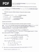 Monotonic Sequence, Sandwich Th. With Examples)