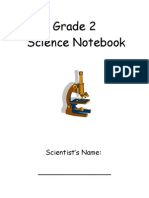Science Notebook Grade 2