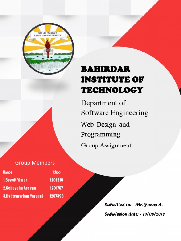 Web Design Group Assignment Overview | PDF | Typography | Design