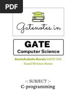 Pages From 1.gate Notes-C Programming Language - Optimize