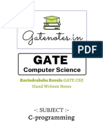 Pages From 1.gate Notes-C Programming Language - Optimize
