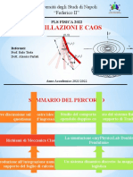 Oscillazioni e Caos - PLS 2022