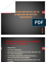 Aspectos Operativos de Los Programas