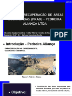 PLANO DE RECUPERACÃO DE ÁREAS DEGRADADAS (PRAD)_PEDREIRA ALIANÇA LTDA - Talita Vitoria F. S..pdf