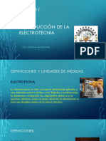 Unidad I - INTRODUCCION DE LA ELECTROTECNIA