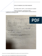 Ejercicios Ley General Del Estado Gaseoso PDF