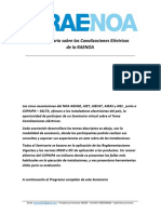 1 Er Seminario Sobre Las Canalizaciones Eléctricas de La Raenoa