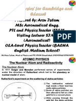 Atomic Physics: Nuclear Model, Radioactivity, and Detection