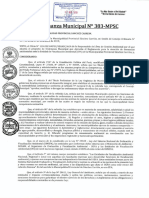 O.M. 383-MPSC R. de Atencion de Denuncias Amb (Reglamento)