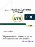 FORMACION DE AUDITORES INTERNOS UTH 21 II Parcial