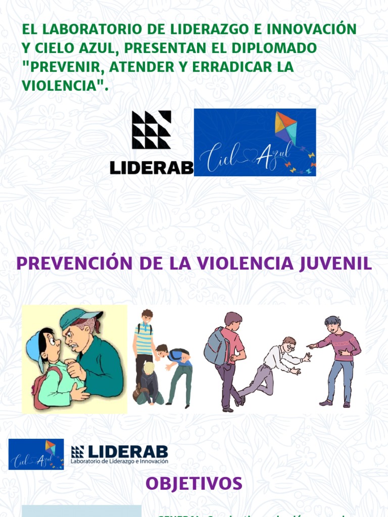 Diplomado en Prevención de Violencia Juvenil | PDF | Violencia | Sicología
