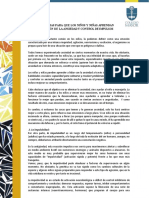 Boletín Estrategias parentales para trabajar emociones (Impulsos)