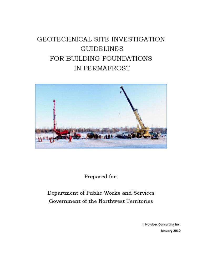 Geotechnical Guidelines PDF Geotechnical Engineering Soil