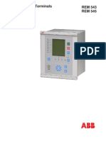 Machine Terminals REM 543 REM 545: Product Guide