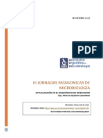 Iii Jornadas Patagonicas de Microbiología: Noviembre 2021
