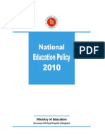 National Education Policy 2010 - Eng PDF Final