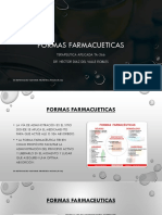 Formas farmacéuticas y vías de administración