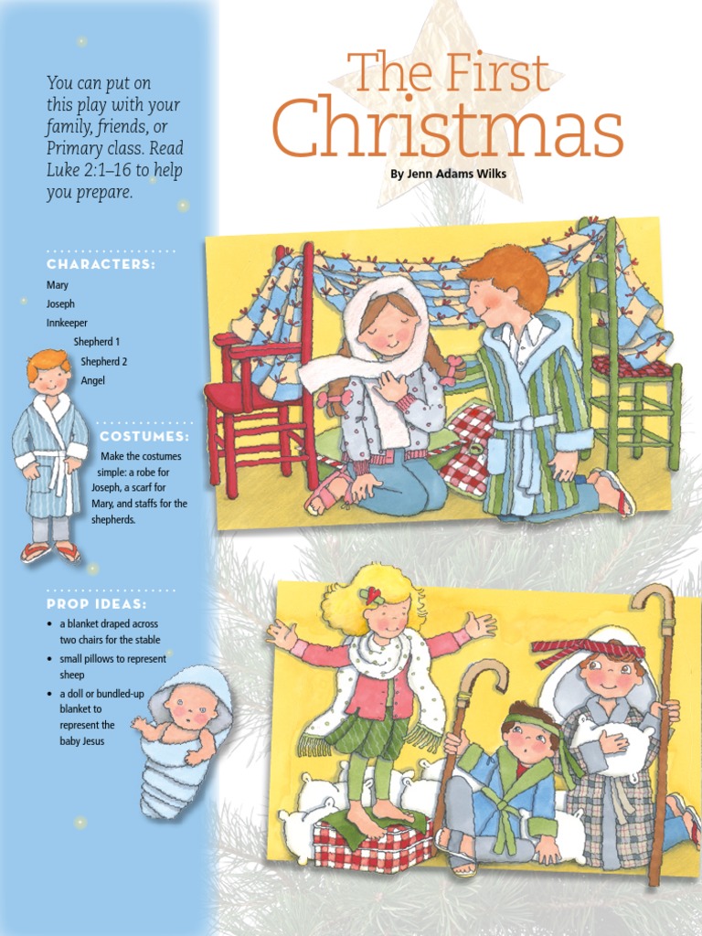 Family Christmas Play Script: The Nativity | PDF | Mary, Mother Of ...