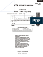 TX-NR727 (B) / (S) : Av Receiver Model