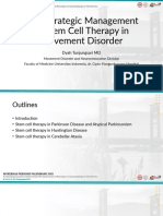 New Strategic Management of Stem Cell TH in Movdis Cases