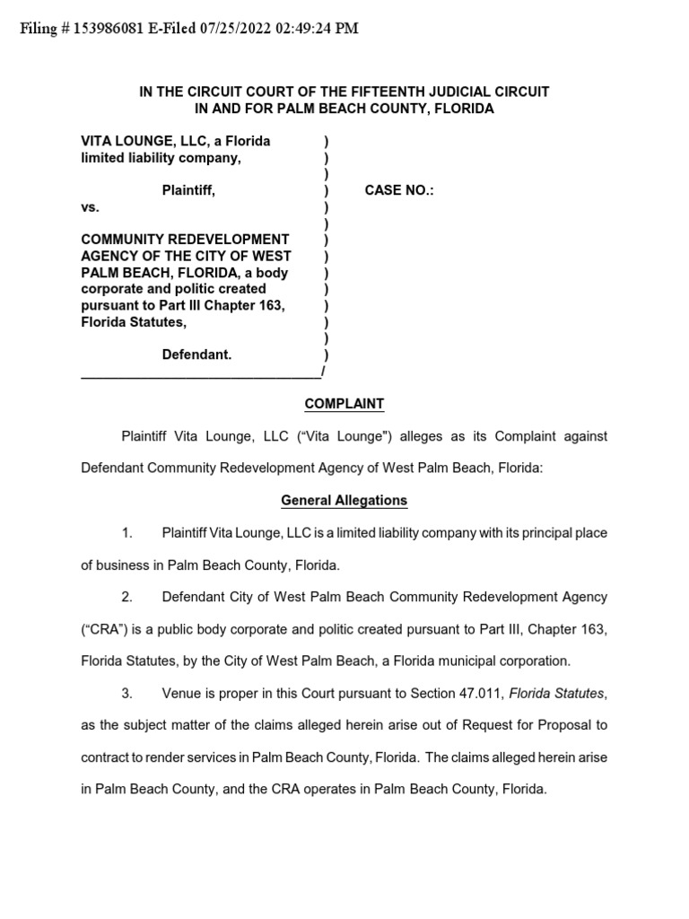 Sunset Lounge Lawsuit | PDF | Insurance | Liability Insurance