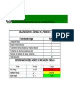 1escala para Determinar Grado de Riesgo de Caidas en Pacientes Hospitalizados