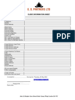 5 CIS 2022 - Client Information Sheen