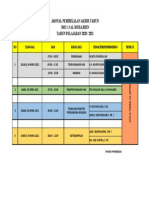 Jadwal Pembekalan