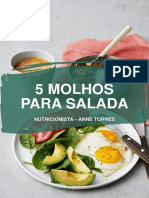 5 Molhos para Salada