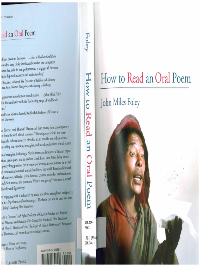 How To Read An Oral Poem | PDF