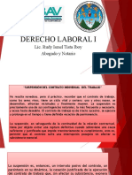 DERECHO LABORAL I Clase 28-03-2022