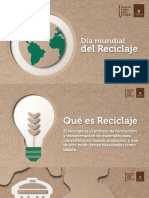 Reflexión Dia Mundial de Reciclaje