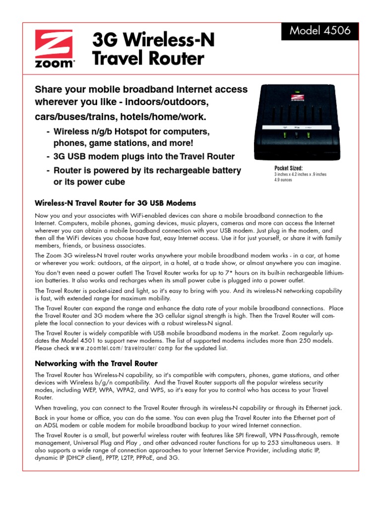 4506 28410 Spec | PDF | Wireless Lan | Internet Access