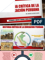 Historia Crítica de La Educación Peruana