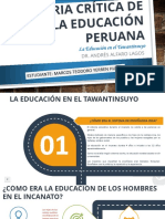 La Educación en El Tawantinsuyo