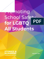 Promoting School Safety: For LGBTQ and All Students
