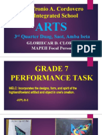 Sacis 3RD Quarter-Jhs Arts PT Final