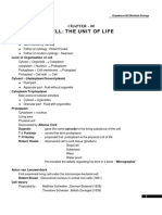 Cell: The Unit of Life: Chapter - 00