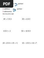 Understanding the MDAS Rule in Math | PDF | Subtraction | Multiplication