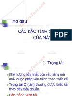 Bài giảng Máy nâng chuyển Chương mở đầu - Trịnh Đồng Tính 