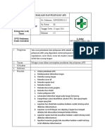 SOP Pemakaian dan Pelepasan APD