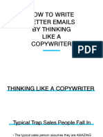 How To Write Better Emails by Thinking Like A Copywriter