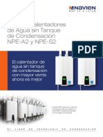 Navien NPE-2 Catalogo Esp MX LATAM