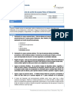 Procedimiento de Control de Acceso Al Datacenter