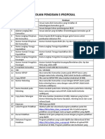 Panduan Pengisian E-Proposal