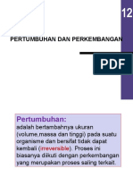 Pertumbuhan Dan Perkembangan