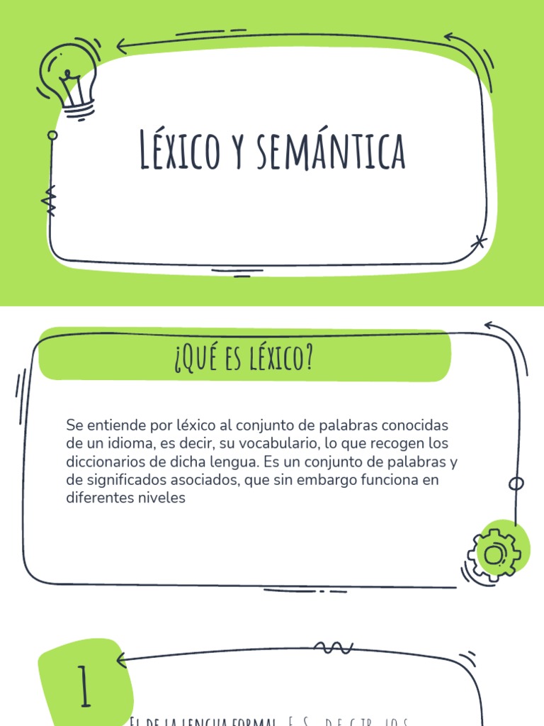 Léxico, Semántica, Ortografía y Gramática Uvm | PDF | Ortografía ...